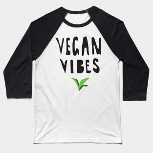 Vegan Vibes Baseball T-Shirt